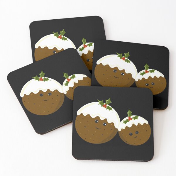 Item preview, Christmas Puddings, Black.  designed and sold by Bumpulous.