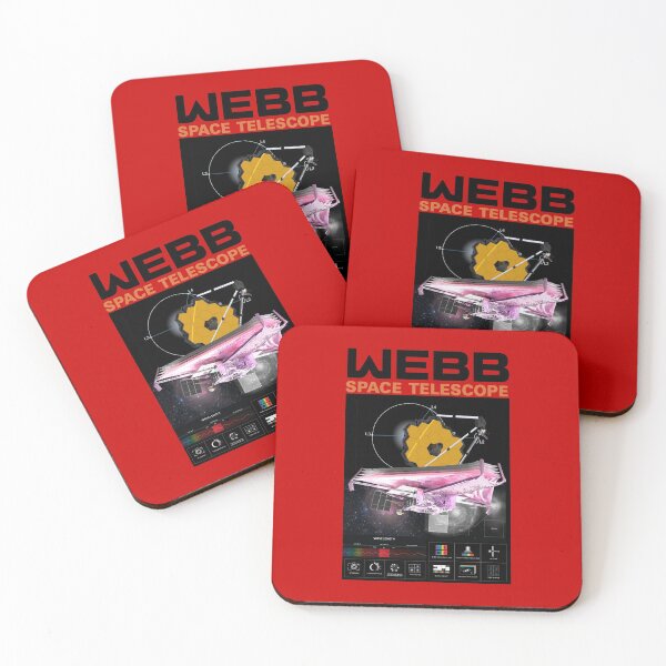 Item preview, James Webb Space Telescope Hexagon Mirror Launch designed and sold by marboywonderboy.