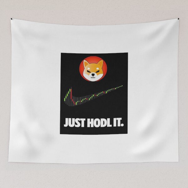 Item preview, SHIB INU , JUST HODLE IT designed and sold by mancavemerch.