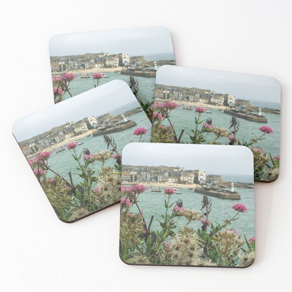 Item preview, English Fishing Town and Pier in St Ives  designed and sold by Lovely-Lemons.