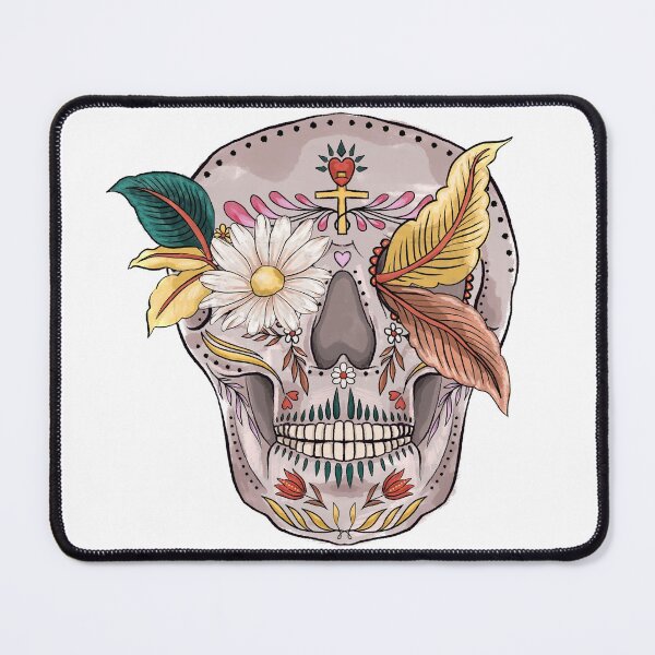 Item preview, Day of the Dead Skull (Día de Muertos) designed and sold by MIRORA.