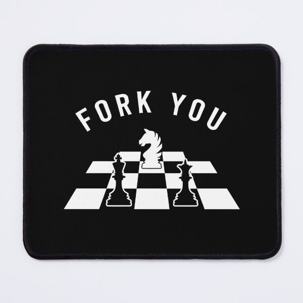 Item preview, Chess Player Gift Fork You Funny Chess designed and sold by The Junto Shop.