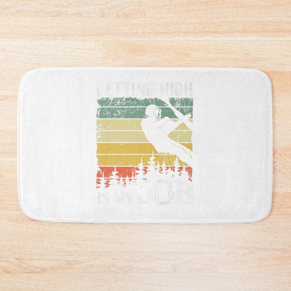 Item preview, Getting High Is My Job Vintage Tree Climber Dad designed and sold by theDlab.