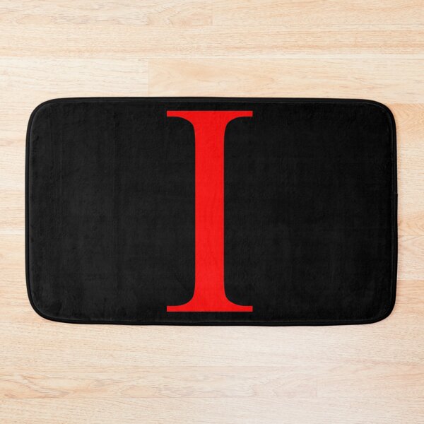 Item preview, The Letter I Red on Black 5748 designed and sold by Art in My Loft.