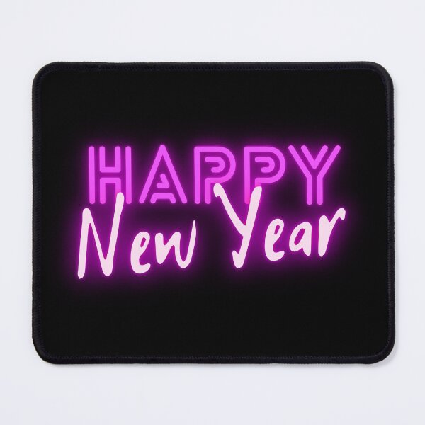 Item preview, Happy New Year Pink Neon Style designed and sold by trendingatees.