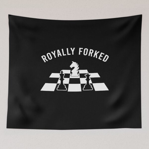 Item preview, Chess Player Gift Royally Forked Funny Chess  designed and sold by The Junto Shop.