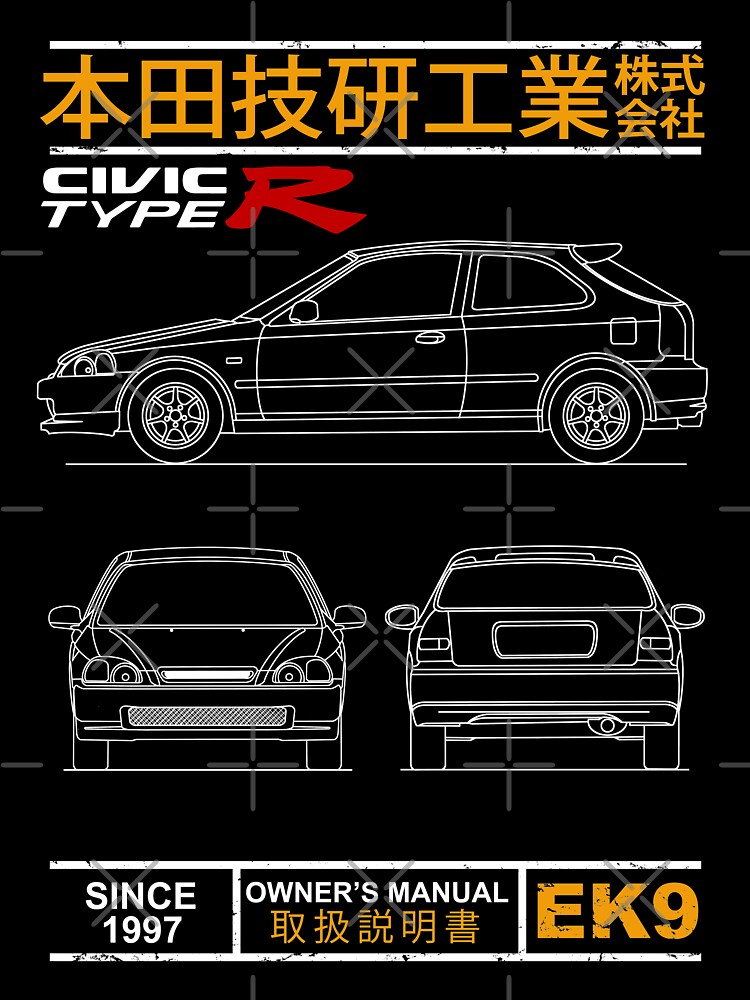 Honda Owners Manuals, Honda Civic TypeR, Owners