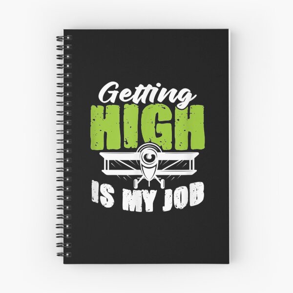 Item preview, Getting High Is My Job Pilot Flight Attendant Airplane designed and sold by theDlab.