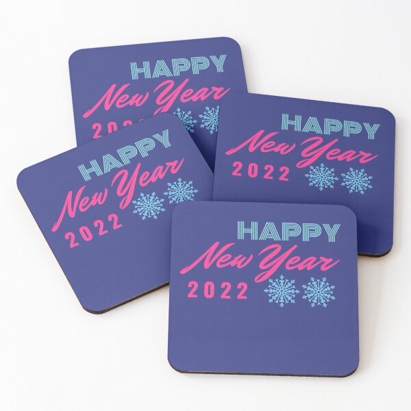 Item preview, Happy New Year 2022 Snowflakes Disco Colors  designed and sold by trendingatees.