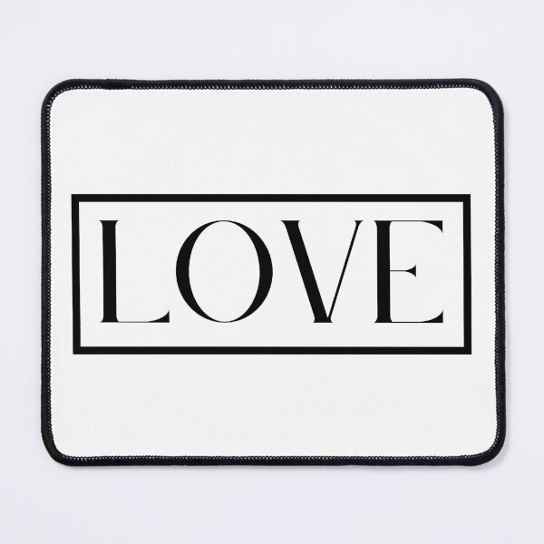Item preview, LOVE | Cute Simple Text Graphic with Black Text designed and sold by DesignbyDAE.