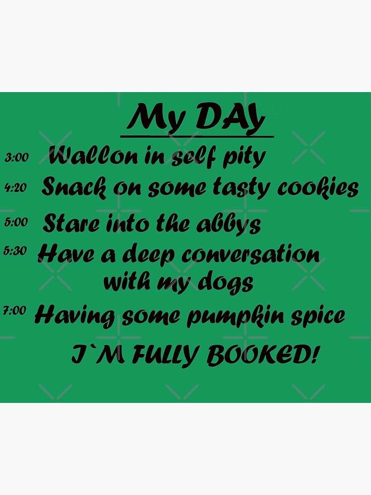 "My Christmas Schedule" Poster for Sale by Teyddie Redbubble