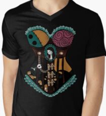 Ragdoll Corset Men's V-Neck T-Shirt