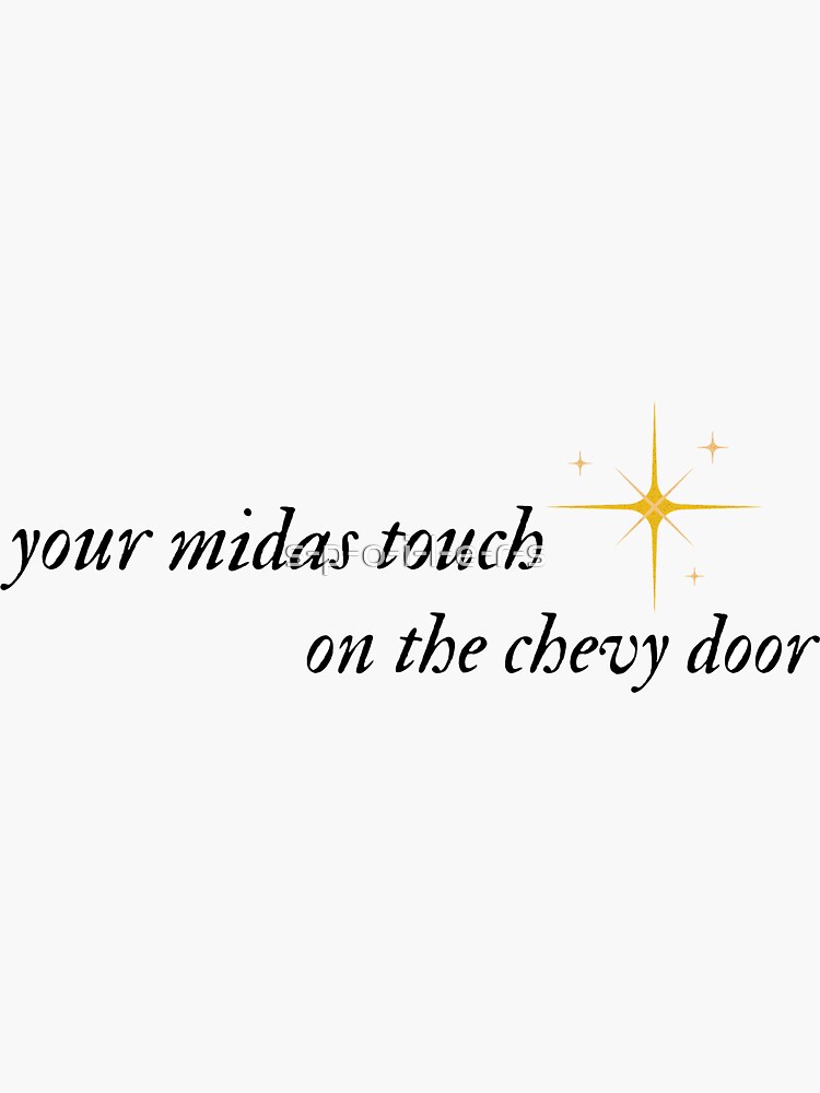 The Midas Touch - Midas - Sticker