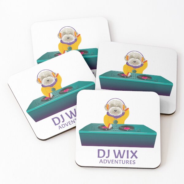 Item preview, DJ Wix on the decks designed and sold by DJWix.