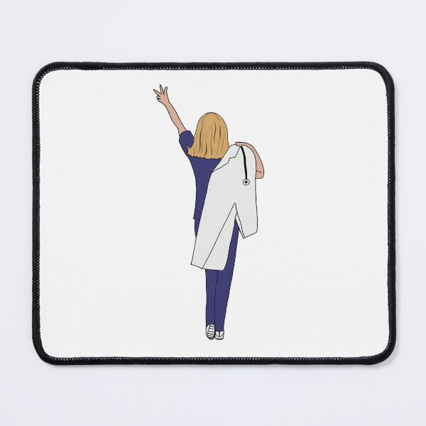 Item preview, Graduation blue srub white coat designed and sold by Mermaidssparkle.