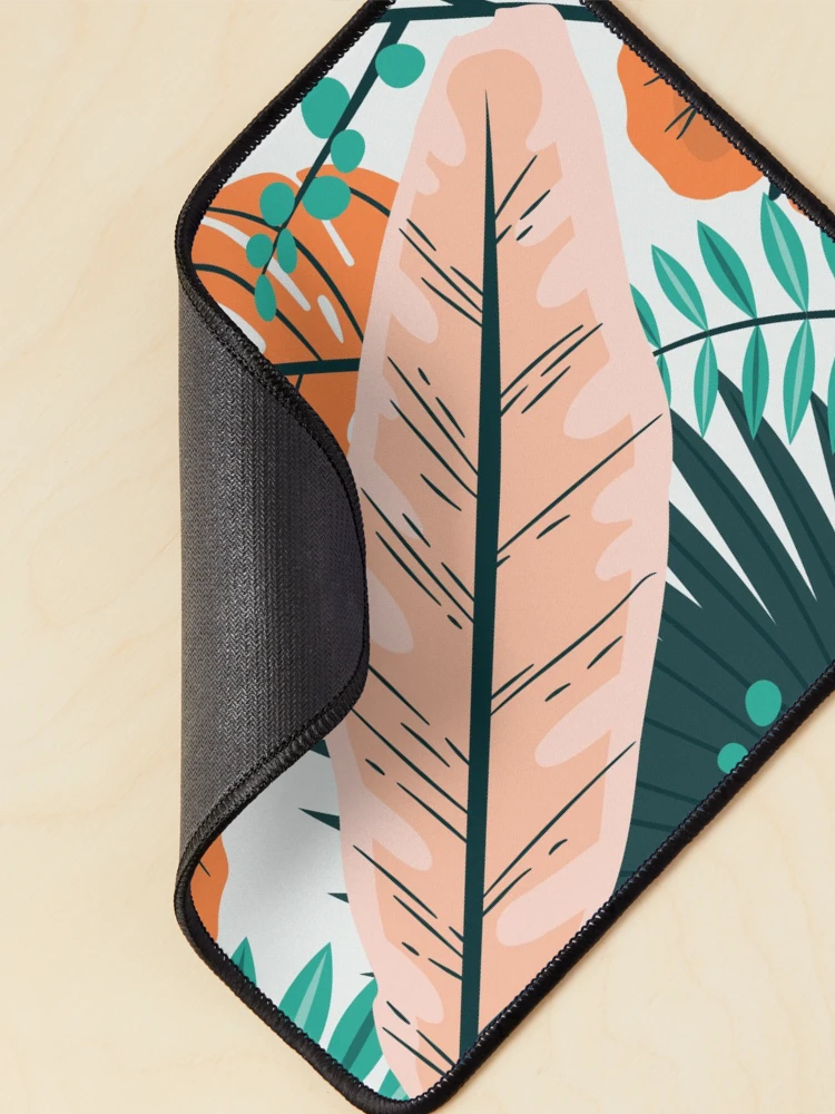 Thumbnail 2 of 5, Mouse Pad, Colorful Leaf Pattern designed and sold by Cute Bunny.