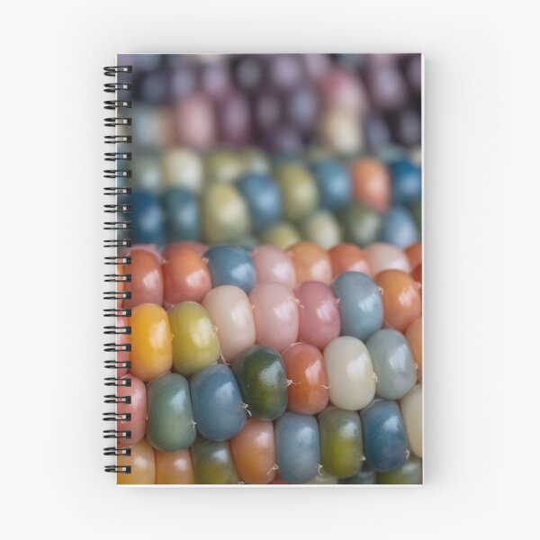 Item preview, Colourful gem glass sweetcorn cobs with rainbow coloured kernels designed and sold by LoisGoBe.