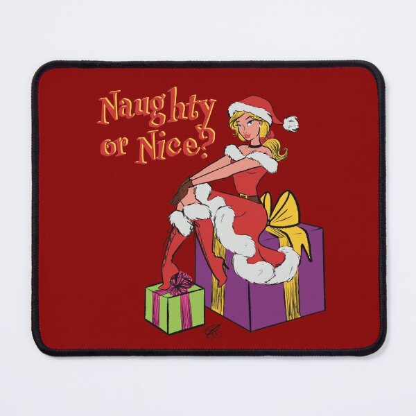 Item preview, Naughty or Nice? designed and sold by Art-Paloma.