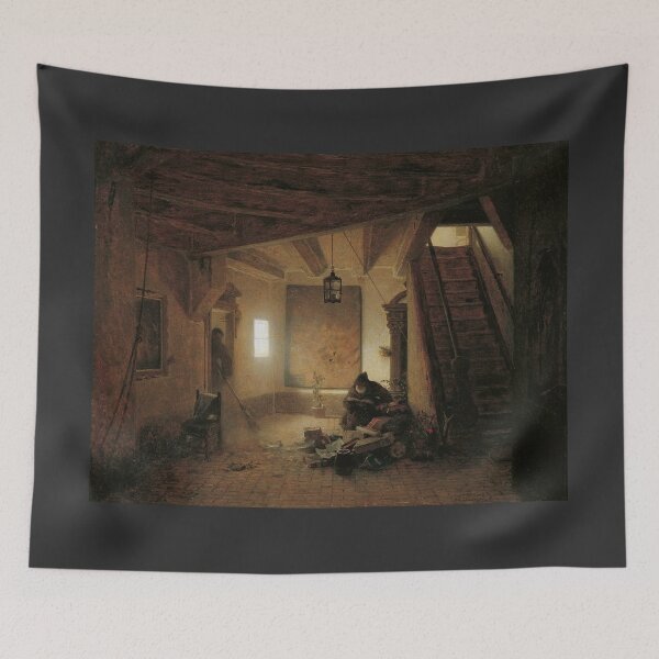 Item preview,  The Bookworm Der Bücherwurm - Andreas Achenbach designed and sold by Vintage Designs +.