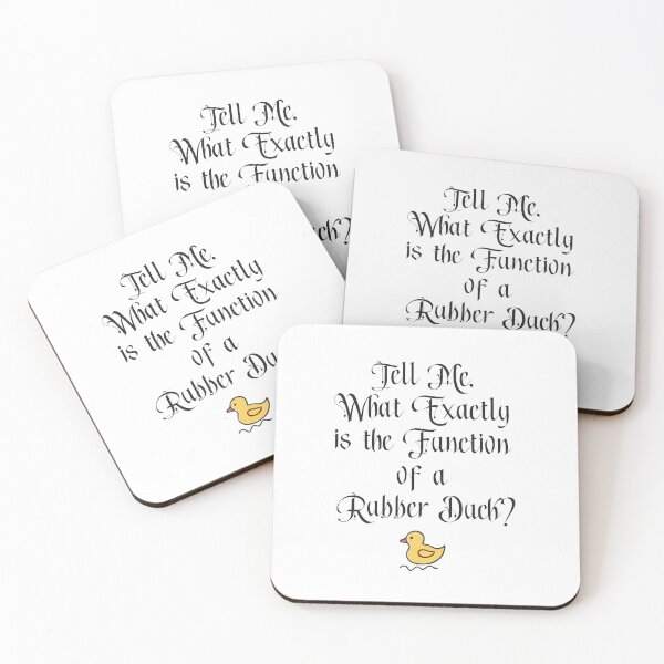 Item preview, Rubber Duck Quote designed and sold by KittyCat08.