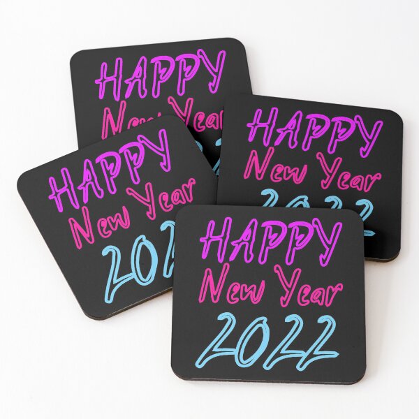 Item preview, Happy New Year 2022 Bright on Dark designed and sold by trendingatees.