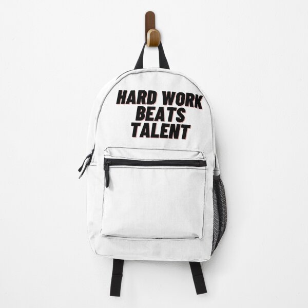 Item preview, Hard Work Beats Talent designed and sold by Cubezz.