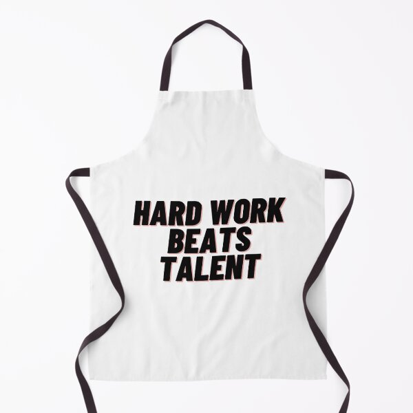 Item preview, Hard Work Beats Talent designed and sold by Cubezz.