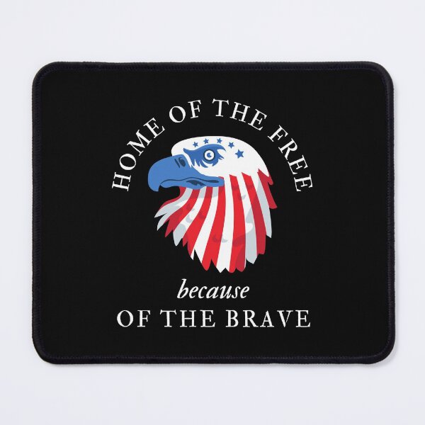 Item preview, Home Of The Free Because Of The Brave designed and sold by WholesumArt.