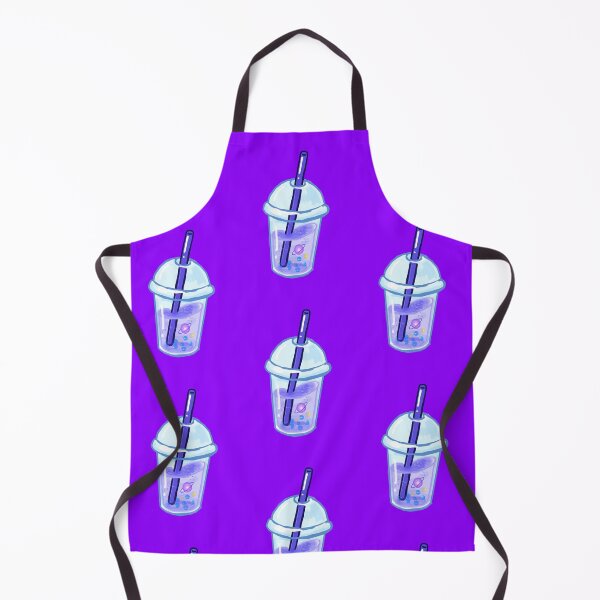 Item preview, Bubble tea - Space planet tea dark purple designed and sold by DemonicGloom.