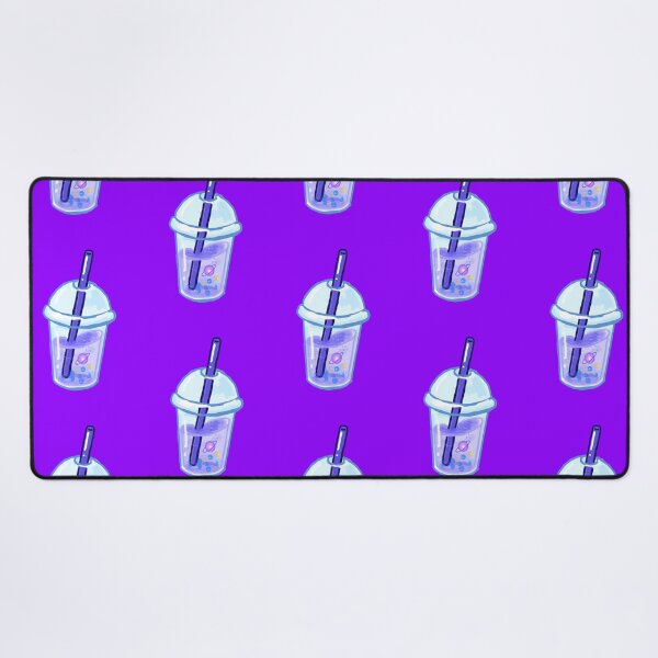 Item preview, Bubble tea - Space planet tea dark purple designed and sold by DemonicGloom.