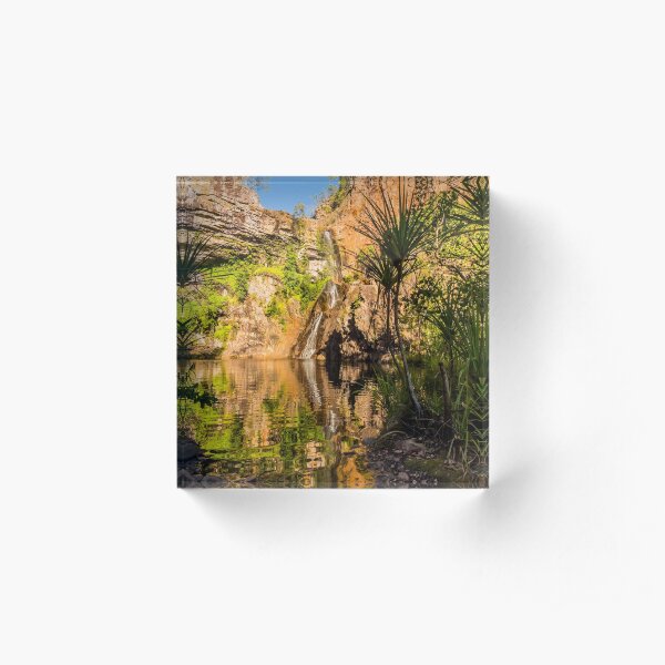 Tjaynera (Sandy Creek) Falls Acrylic Block