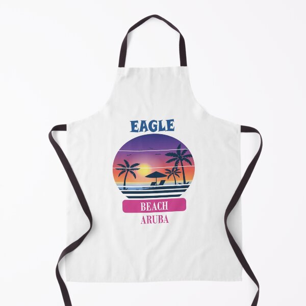 Item preview, Retro Cool Eagle Beach Aruba Sunset designed and sold by designArt95.