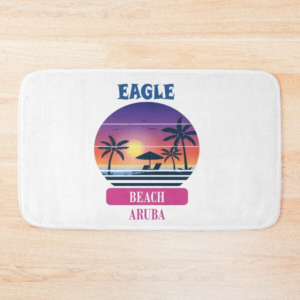 Item preview, Retro Cool Eagle Beach Aruba Sunset designed and sold by designArt95.