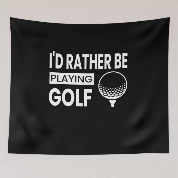 Item preview, I'd Rather Be Playing Golf designed and sold by ZiesMerch.