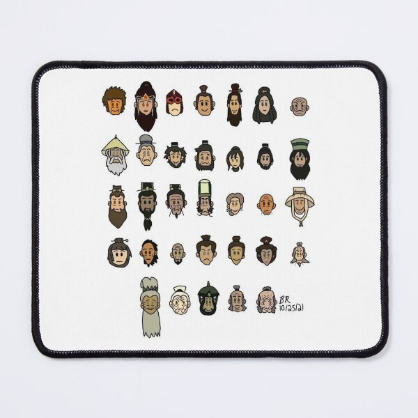 Item preview, Avatar: The Last Airbender Headshots #4 designed and sold by SuperYoshiFan02.