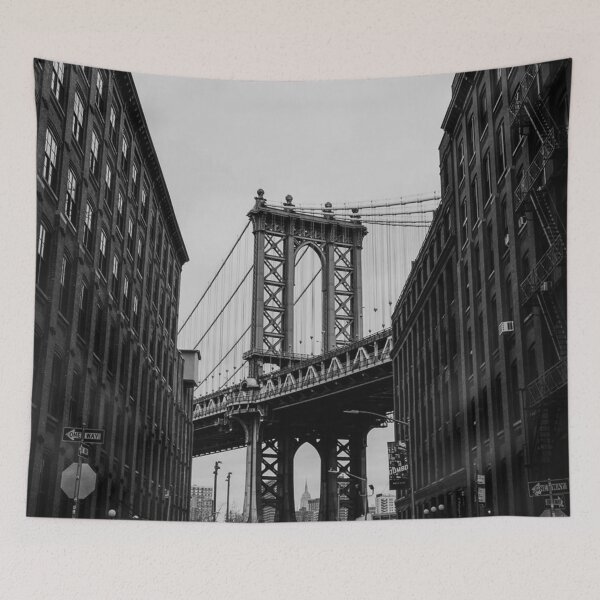 Item preview,  Brooklyn Bridge B&W designed and sold by M-M-MerchMania.