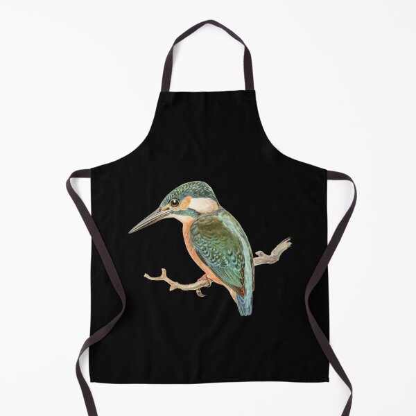 Item preview, Alcedo Bird Hand Drawn Painting designed and sold by JoyforU.
