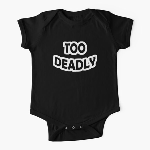Too Deadly Short Sleeve Baby One-Piece