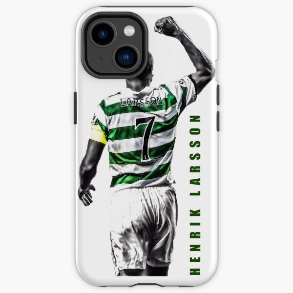 Henrik Larsson Celtic Football Club Legend Artwork iPhone Tough Case
