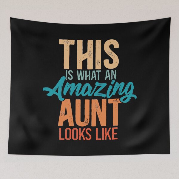 Item preview, This is What an Amazing Aunt Looks Like Vintage saying Funny Family designed and sold by Dolphin Graphic.
