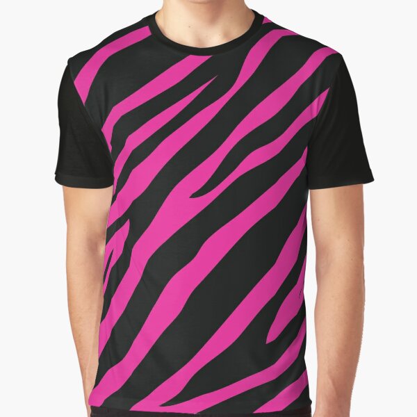 Pink Zebra Print - Animal print Graphic T-Shirt