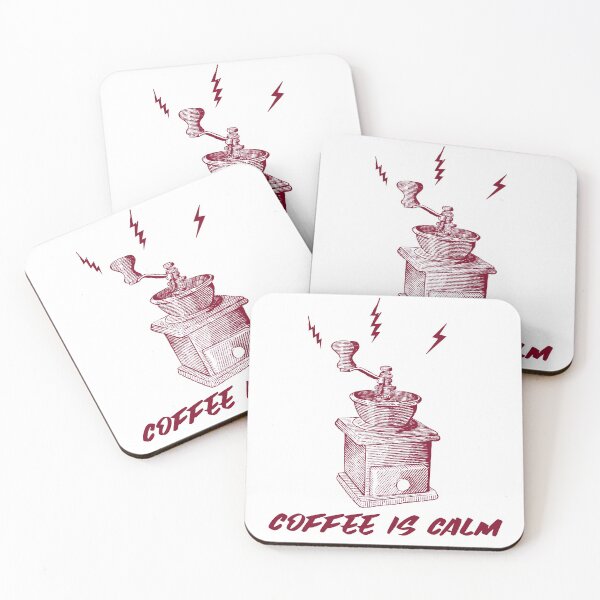 Item preview, coffee is calm designed and sold by qofebean.
