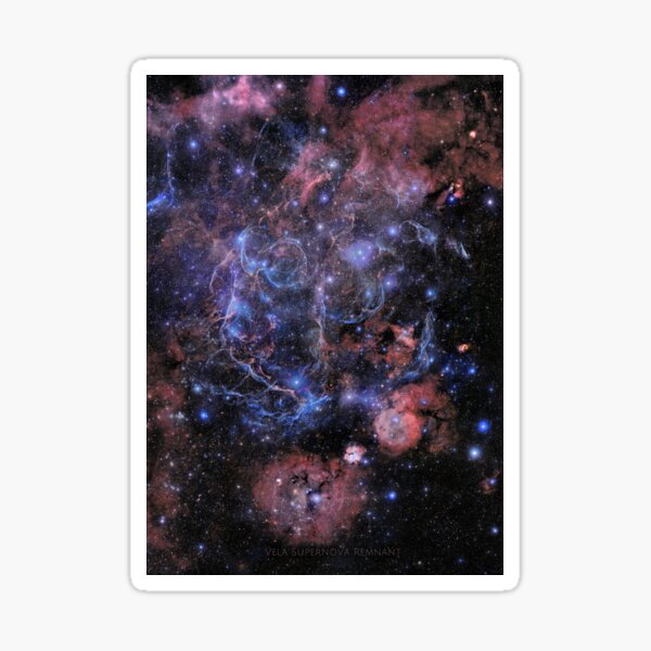 Vela Supernova Remnant HD! Sticker