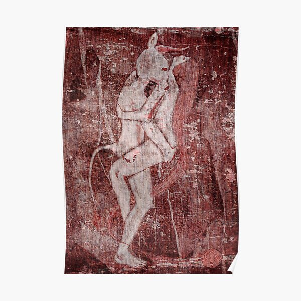Minotaur and Ariadne Poster