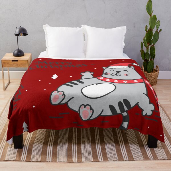 Item preview, Merry Christmas, Fat Cat designed and sold by classy-shop.