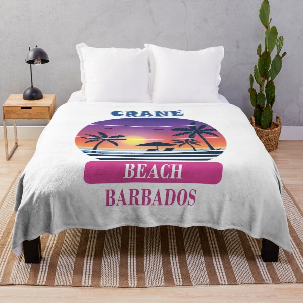 Item preview,  Retro Cool Crane Beach Barbados Sunset designed and sold by designArt95.