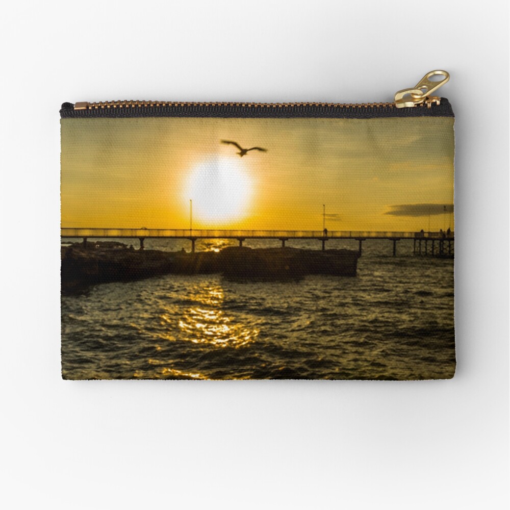 Fly off into the sunset Zipper Pouch