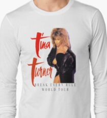 Tina Turner - World Tour - Reproduction Concert Tee 1987 Long Sleeve T-Shirt