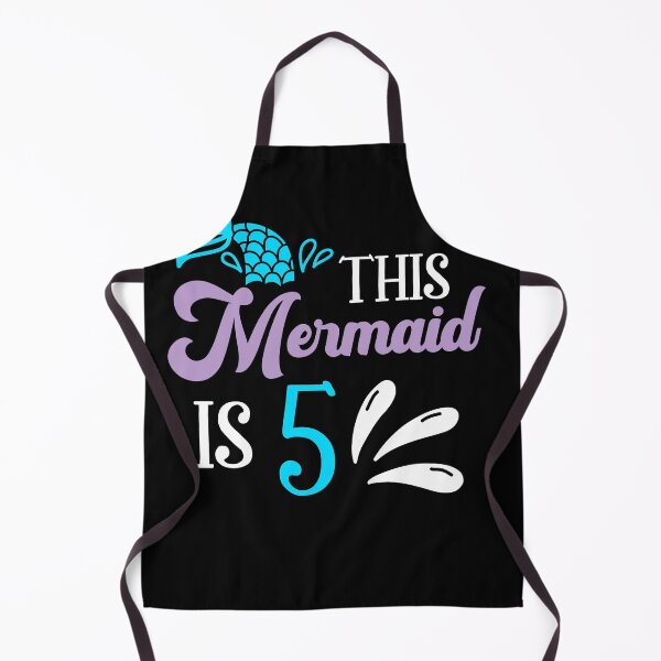 Item preview, Mermaid 5th birthday Design designed and sold by fatshirt.