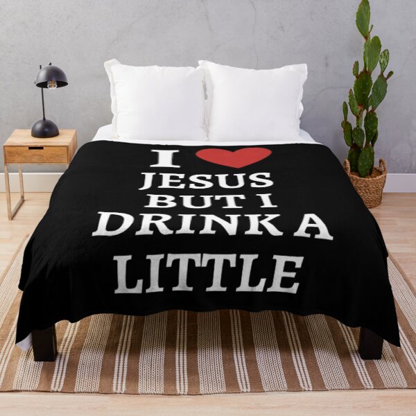 Item preview, I Love Jesus But I Drink A Little designed and sold by NxtLvlDsgns.